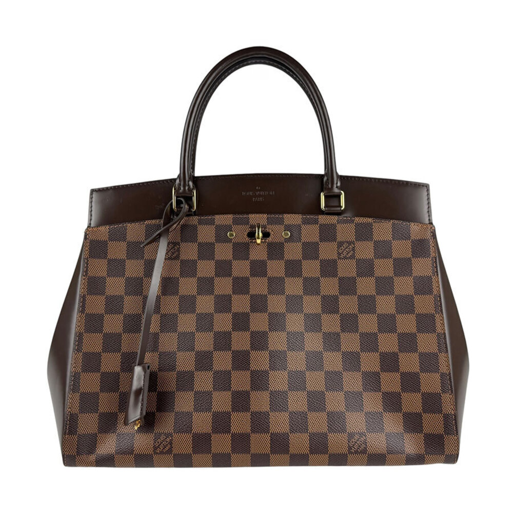 Louis Vuitton 2way Shoulder Bag Damier Rivoli Canvas Ebene
